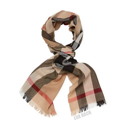 ebay burberry silk scarf